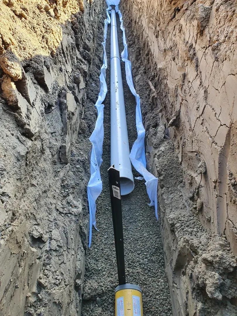 In-ground plumbing construction by Prost Group