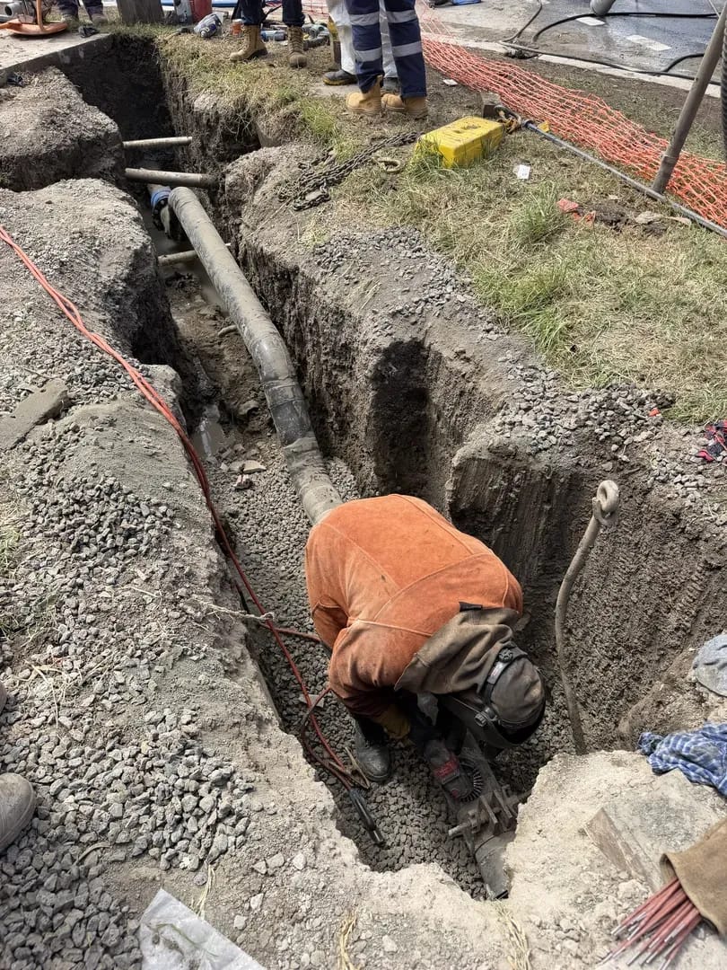 Water main installation and reticulation works by Prost Group